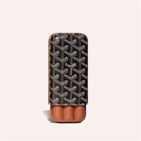 goyard cigar holder|Goyard Churchill 3 Cigar Case.